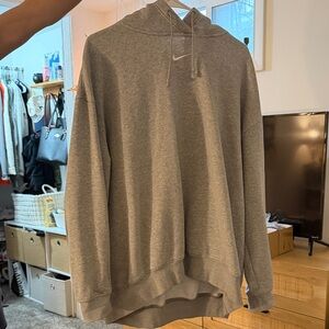 Nike Heather Gray Pullover Hoodie